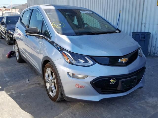 1G1FW6S06H4134369 - 2017 CHEVROLET BOLT EV LT SILVER photo 1