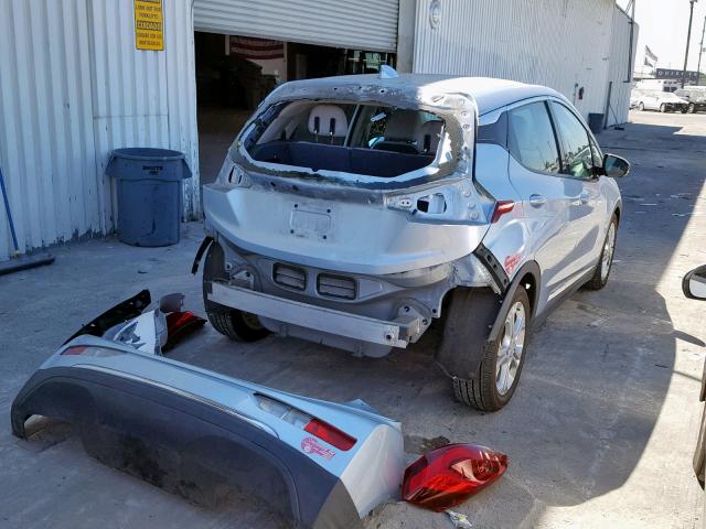 1G1FW6S06H4134369 - 2017 CHEVROLET BOLT EV LT SILVER photo 4