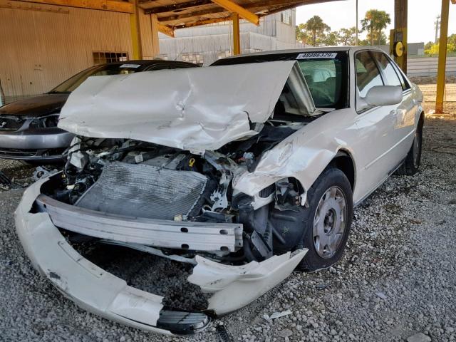 1G6KS54Y6YU150847 - 2000 CADILLAC SEVILLE SL WHITE photo 2