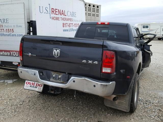 3C63RRLL0EG169670 - 2014 RAM 3500 SLT BLACK photo 4