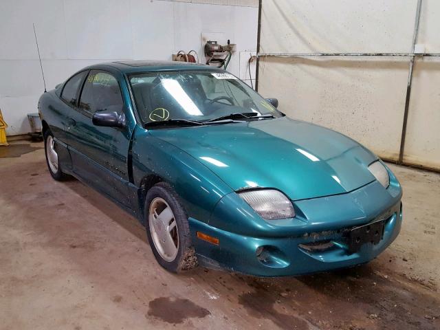 3G2JD12T8XS817018 - 1999 PONTIAC SUNFIRE GT GREEN photo 1