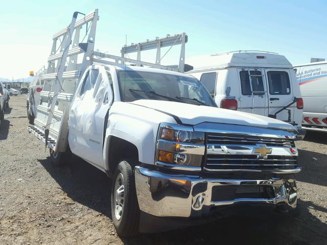 1GB0CUEG3JZ320595 - 2018 CHEVROLET SILVERADO WHITE photo 1