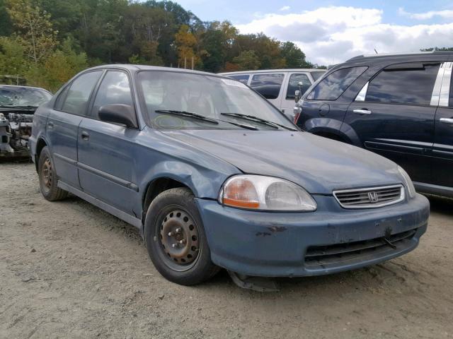 2HGEJ6620VH578117 - 1997 HONDA CIVIC DX BLUE photo 1