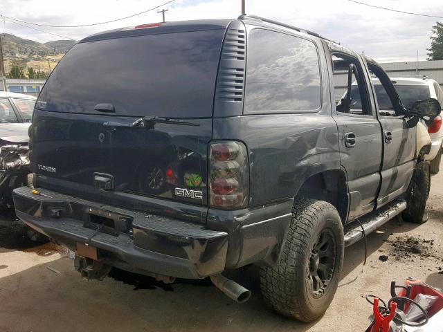 1GKEK63UX6J164672 - 2006 GMC YUKON DENA BLACK photo 4