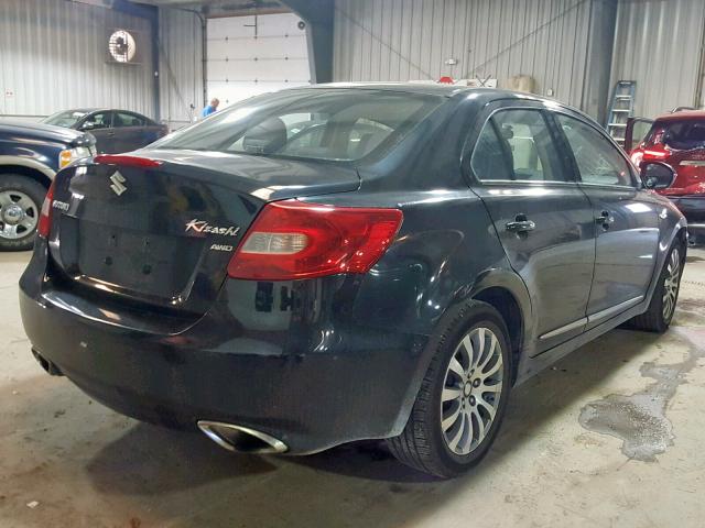 JS2RF9A30D6100210 - 2013 SUZUKI KIZASHI SE BLACK photo 4