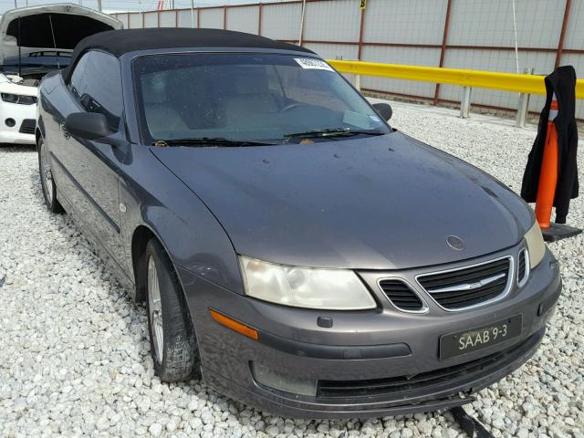 YS3FD79Y376100643 - 2007 SAAB 9-3 2.0T GRAY photo 1