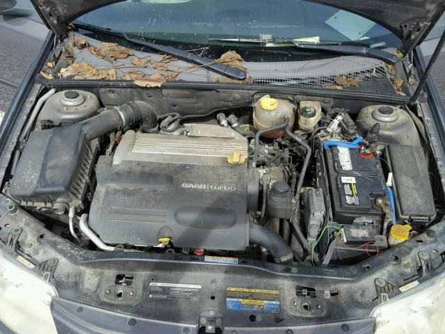 YS3FD79Y376100643 - 2007 SAAB 9-3 2.0T GRAY photo 7