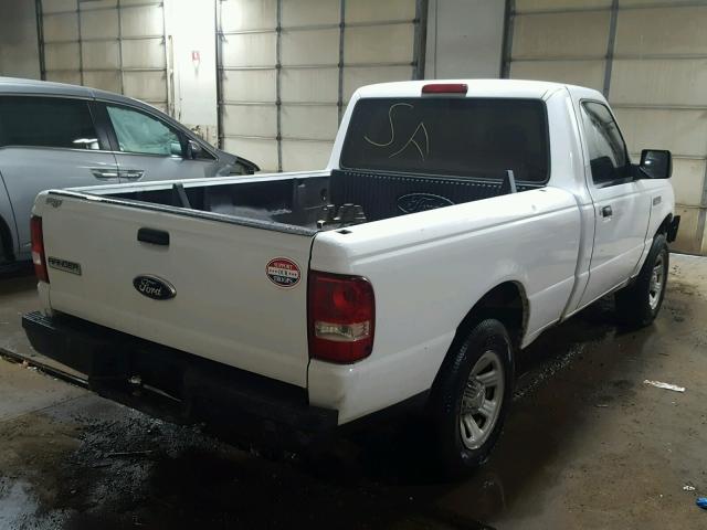 1FTYR10D68PA65892 - 2008 FORD RANGER WHITE photo 4