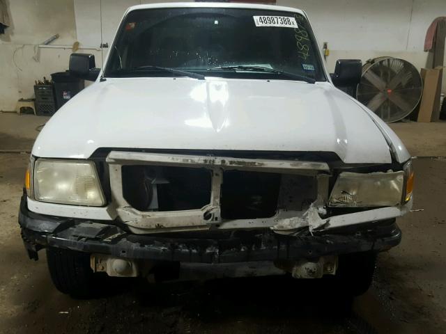 1FTYR10D68PA65892 - 2008 FORD RANGER WHITE photo 7