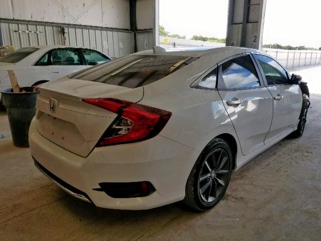 19XFC1F70KE009092 - 2019 HONDA CIVIC EXL თეთრი ფოტო 4