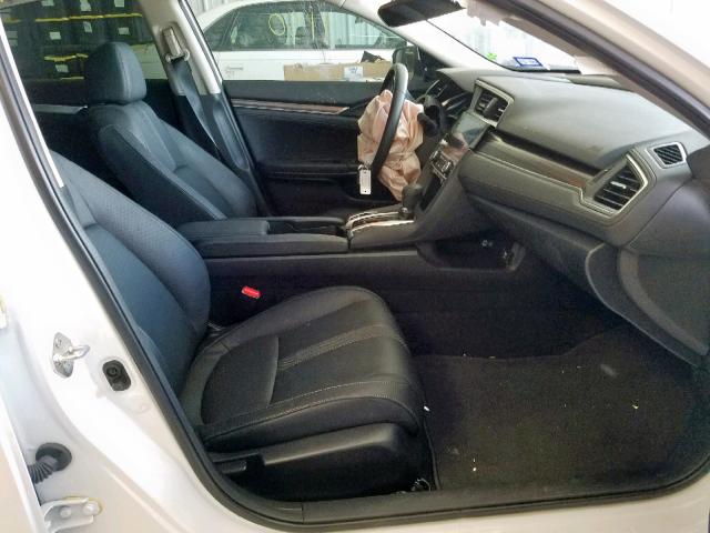 19XFC1F70KE009092 - 2019 HONDA CIVIC EXL თეთრი ფოტო 5