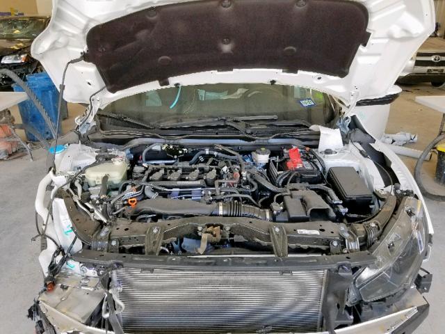 19XFC1F70KE009092 - 2019 HONDA CIVIC EXL თეთრი ფოტო 7