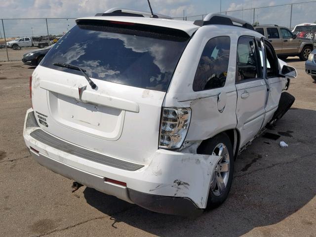 2CKDL63F276001947 - 2007 PONTIAC TORRENT WHITE photo 4