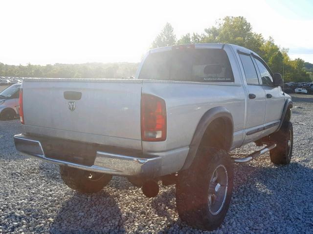 1D7KS28C76J171625 - 2006 DODGE RAM 2500 S Արծաթագույն լուսանկար 4