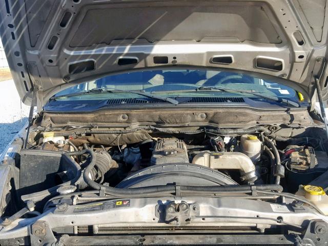 1D7KS28C76J171625 - 2006 DODGE RAM 2500 S Արծաթագույն լուսանկար 7