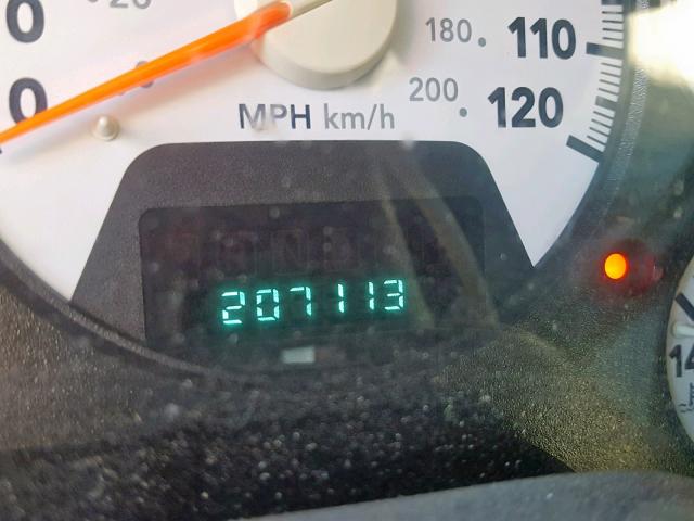 1D7KS28C76J171625 - 2006 DODGE RAM 2500 S Արծաթագույն լուսանկար 8