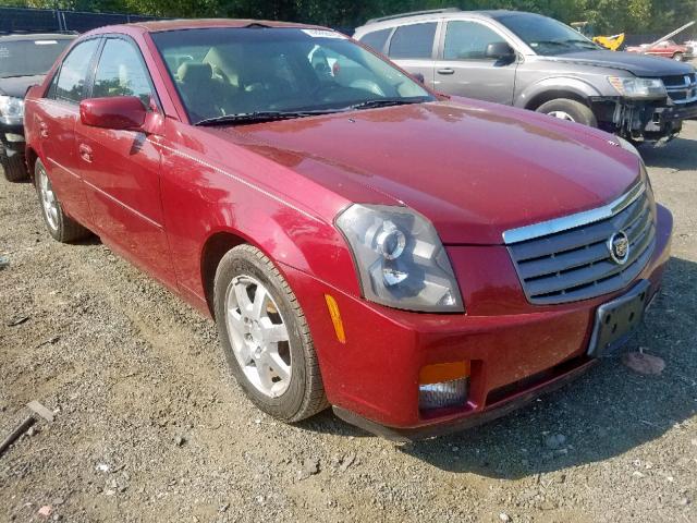 1G6DP567850173130 - 2005 CADILLAC CTS HI FEA RED photo 1