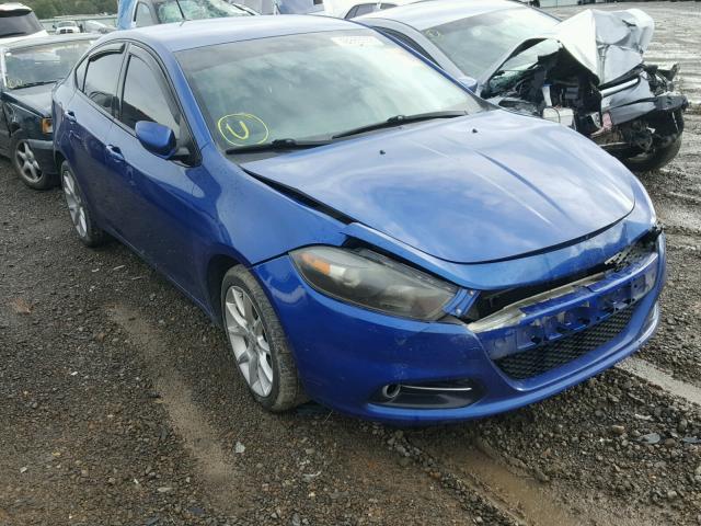 1C3CDFBA8DD301886 - 2013 DODGE DART SXT BLUE photo 1