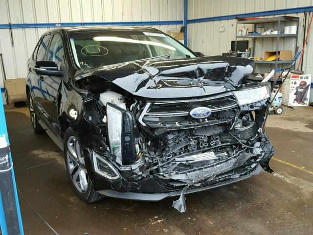 2FMPK4AP7HBC68741 - 2017 FORD EDGE SPORT BLACK photo 1