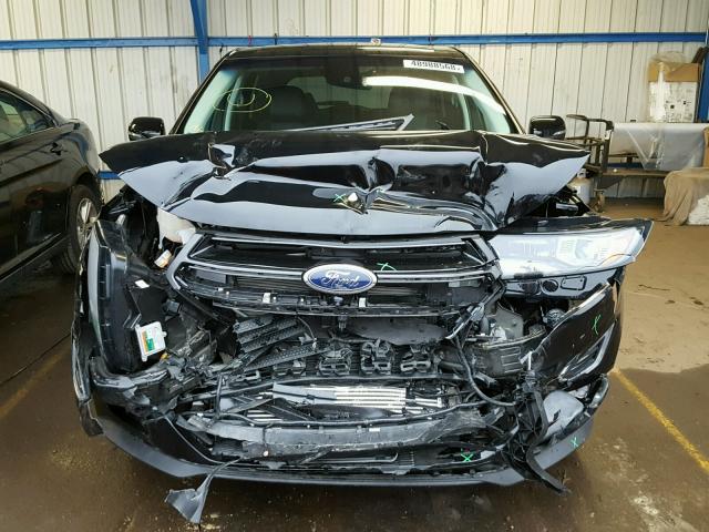 2FMPK4AP7HBC68741 - 2017 FORD EDGE SPORT BLACK photo 9