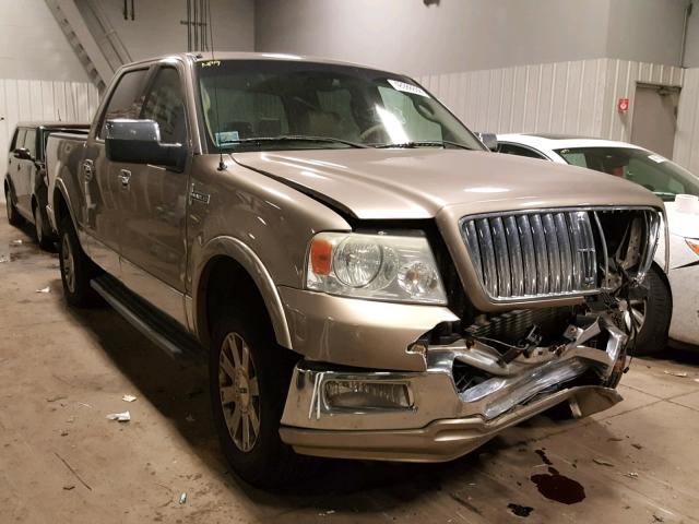 5LTPW18576FJ05902 - 2006 LINCOLN MARK LT TAN photo 1