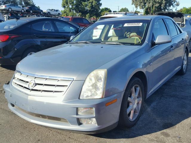 1G6DW677070175593 - 2007 CADILLAC STS BLUE photo 2