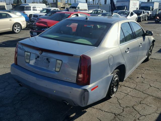 1G6DW677070175593 - 2007 CADILLAC STS BLUE photo 4