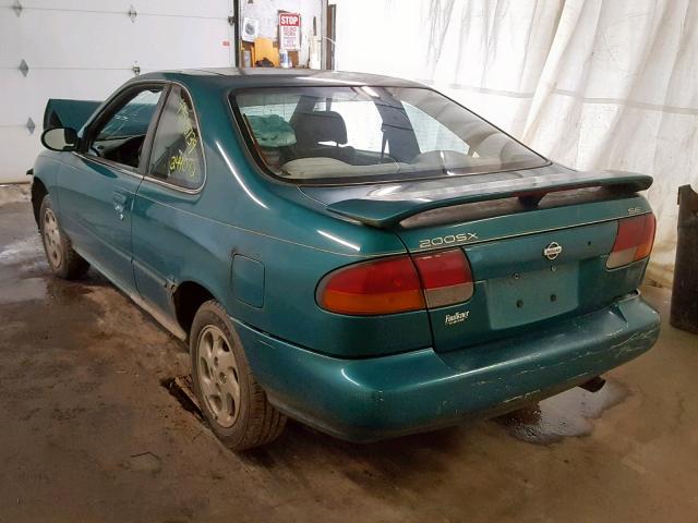 1N4AB42D3TC530302 - 1996 NISSAN 200SX BASE TURQUOISE photo 3