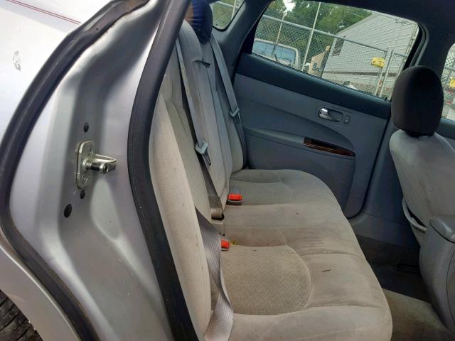 2G4WC532251198888 - 2005 BUICK LACROSSE C SILVER photo 6