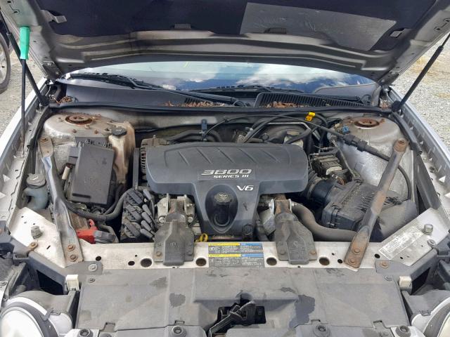 2G4WC532251198888 - 2005 BUICK LACROSSE C SILVER photo 7