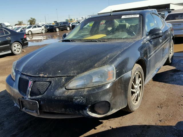 2G2WR524041148659 - 2004 PONTIAC GRAND PRIX BLACK photo 2