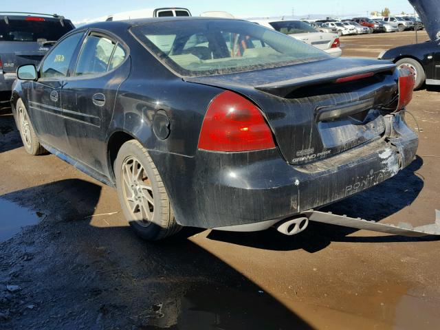 2G2WR524041148659 - 2004 PONTIAC GRAND PRIX BLACK photo 3