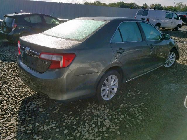 4T1BF1FKXCU593557 - 2012 TOYOTA CAMRY BASE GREEN photo 4