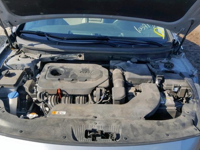 5NPE34AF6HH463749 - 2017 HYUNDAI SONATA SPO SILVER photo 7