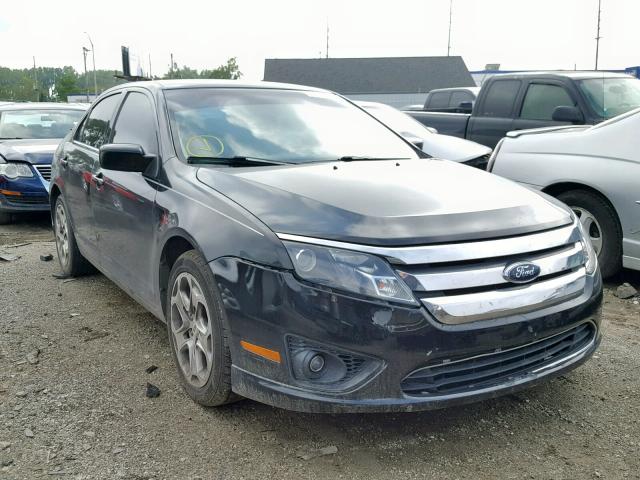 3FAHP0HA3AR128736 - 2010 FORD FUSION SE BLACK photo 1