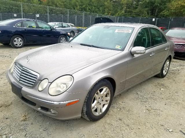 WDBUF65J65A641691 - 2005 MERCEDES-BENZ E 320 SILVER photo 2