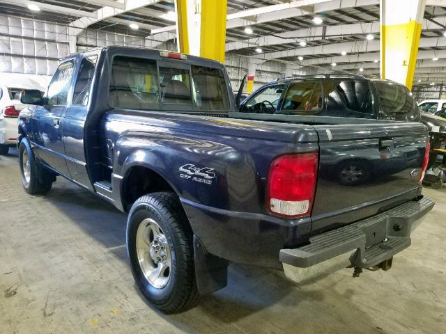 1FTZR15V8YPC02112 - 2000 FORD RANGER SUP BLUE photo 3