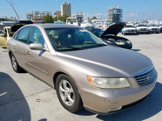 KMHFC46F57A184436 - 2007 HYUNDAI AZERA SE GOLD photo 1