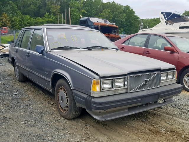 YV1FX8846J2246160 - 1988 VOLVO 740 GLE GRAY photo 1