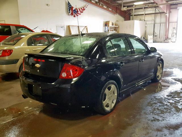 1G1AF5F51A7216119 - 2010 CHEVROLET COBALT 2LT BLACK photo 4