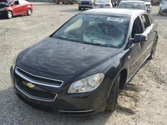 1G1ZH57B88F210898 - 2008 CHEVROLET MALIBU 1LT 黑色 照片 2