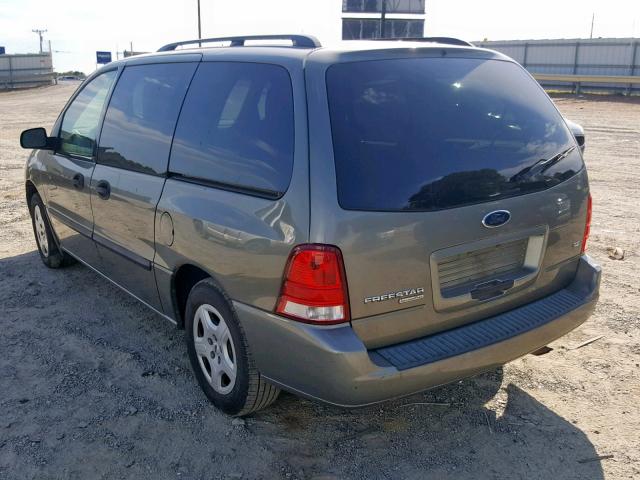 2FMDA51645BA30859 - 2005 FORD FREESTAR S TAN photo 3