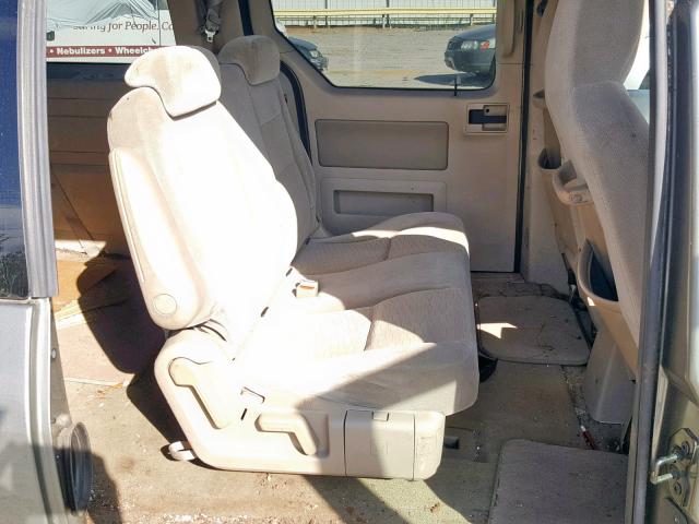 2FMDA51645BA30859 - 2005 FORD FREESTAR S TAN photo 6