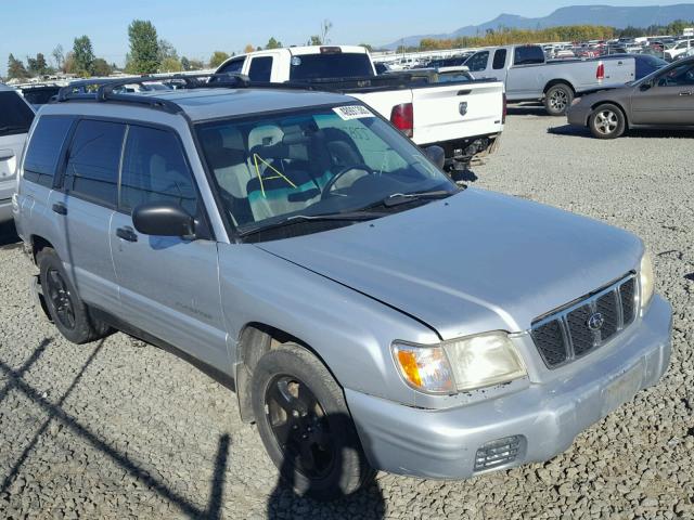 JF1SF65682H746696 - 2002 SUBARU FORESTER S 蓝色 照片 1