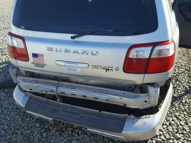 JF1SF65682H746696 - 2002 SUBARU FORESTER S 蓝色 照片 9