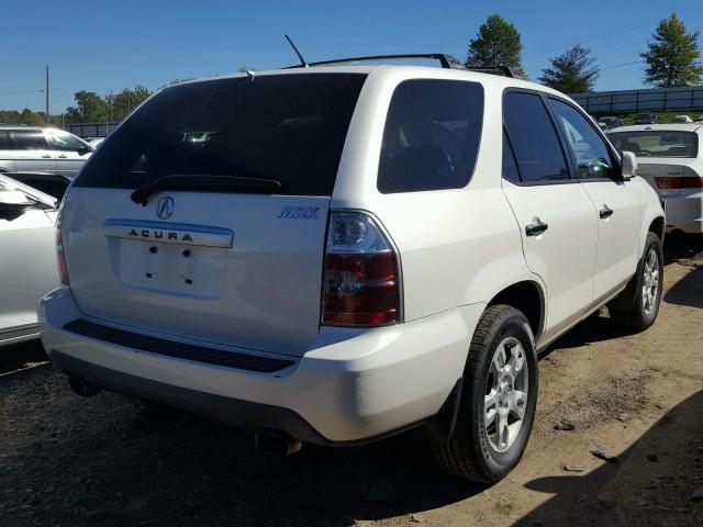 2HNYD18744H553437 - 2004 ACURA MDX TOURIN WHITE photo 4