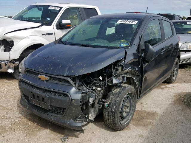 KL8CB6SA9HC840331 - 2017 CHEVROLET SPARK LS CHARCOAL photo 2