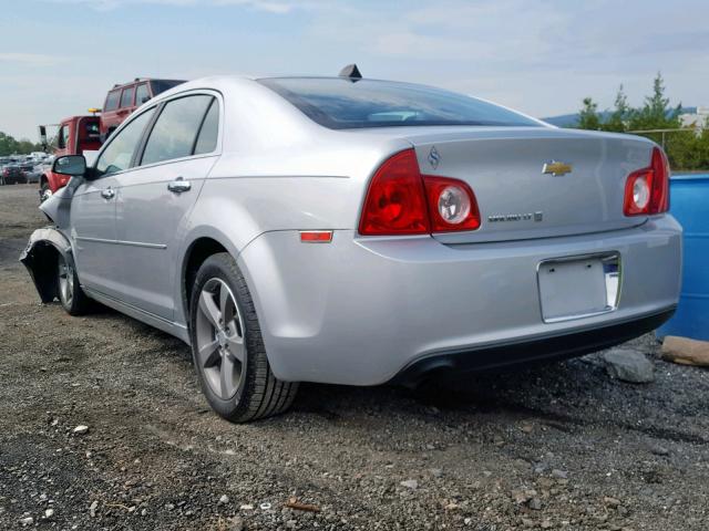 1G1ZC5E09CF332212 - 2012 CHEVROLET MALIBU 1LT SILVER photo 3