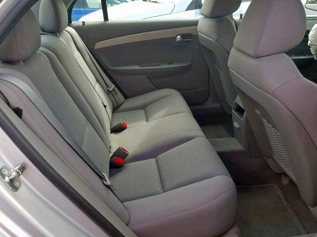 1G1ZC5E09CF332212 - 2012 CHEVROLET MALIBU 1LT SILVER photo 6