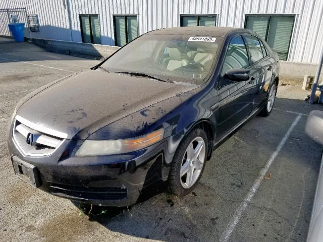 19UUA66246A066355 - 2006 ACURA 3.2TL BLACK photo 2